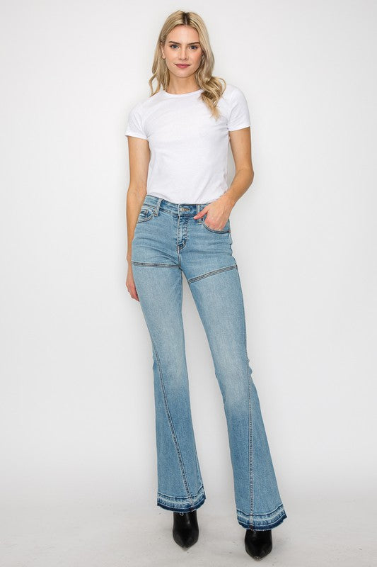 High Rise Skinny Flare