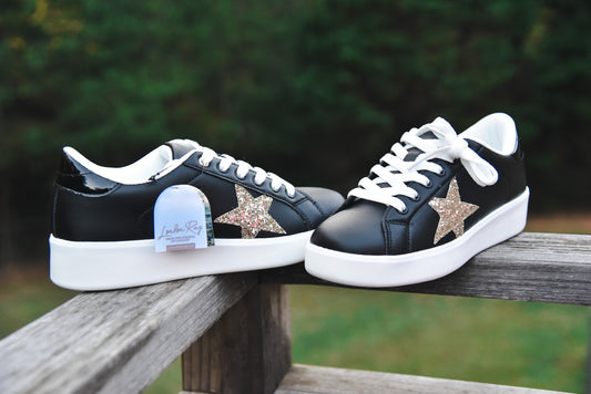 Shooting Star Glitter Sneakers