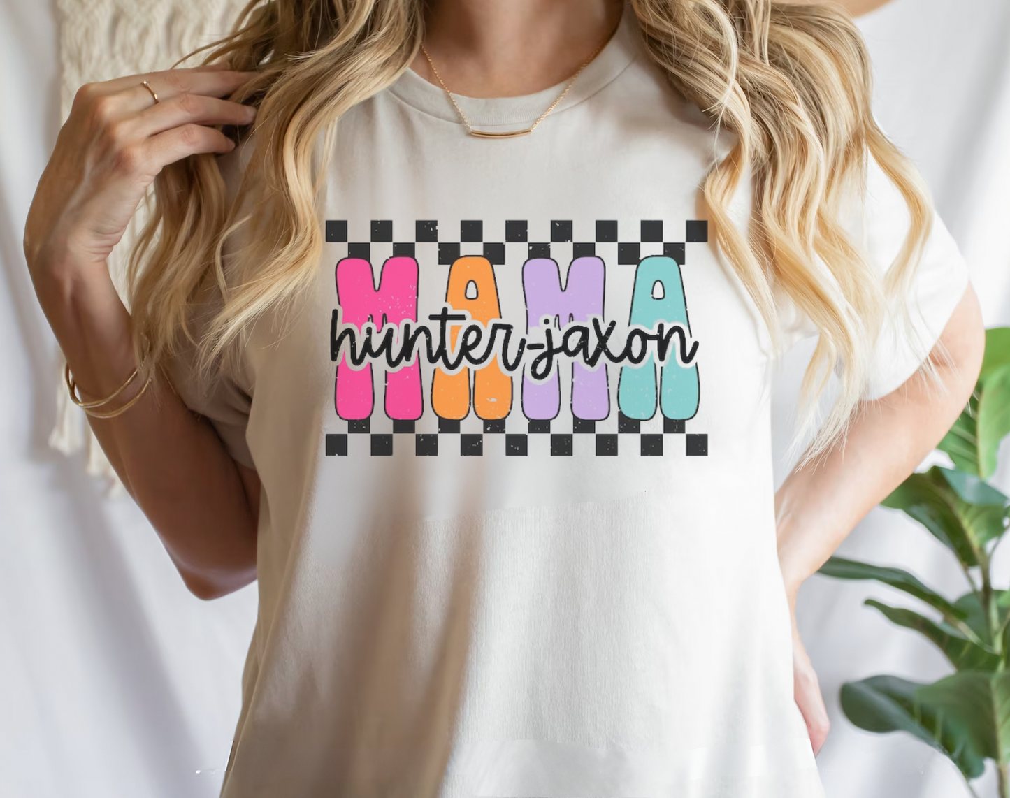 Personalized Mama T-Shirt