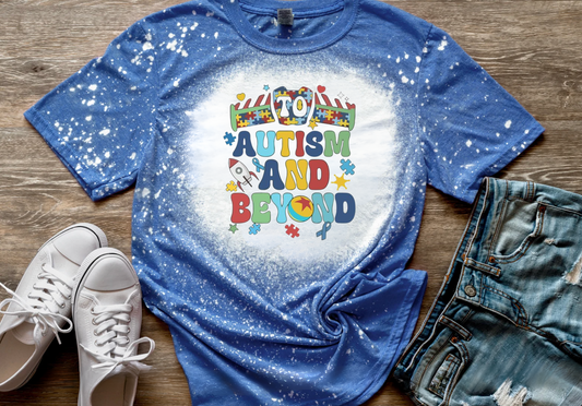 Autism Awareness Bleached Tee