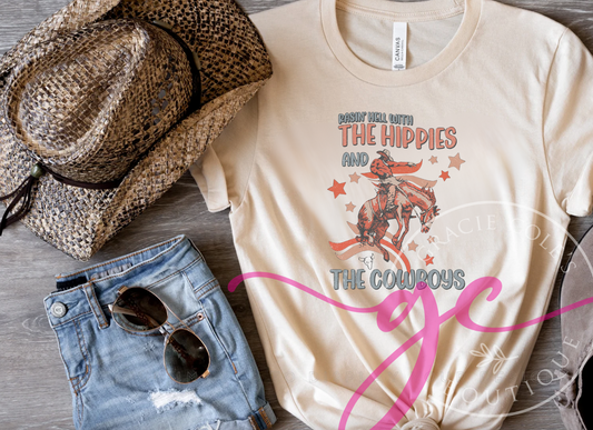 Hippies & Cowboys Graphic Tee