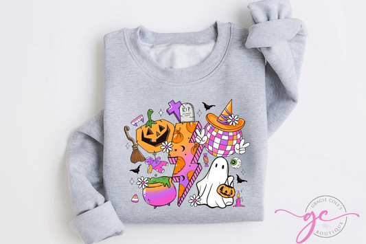 Halloween Graphic Sweatshirt