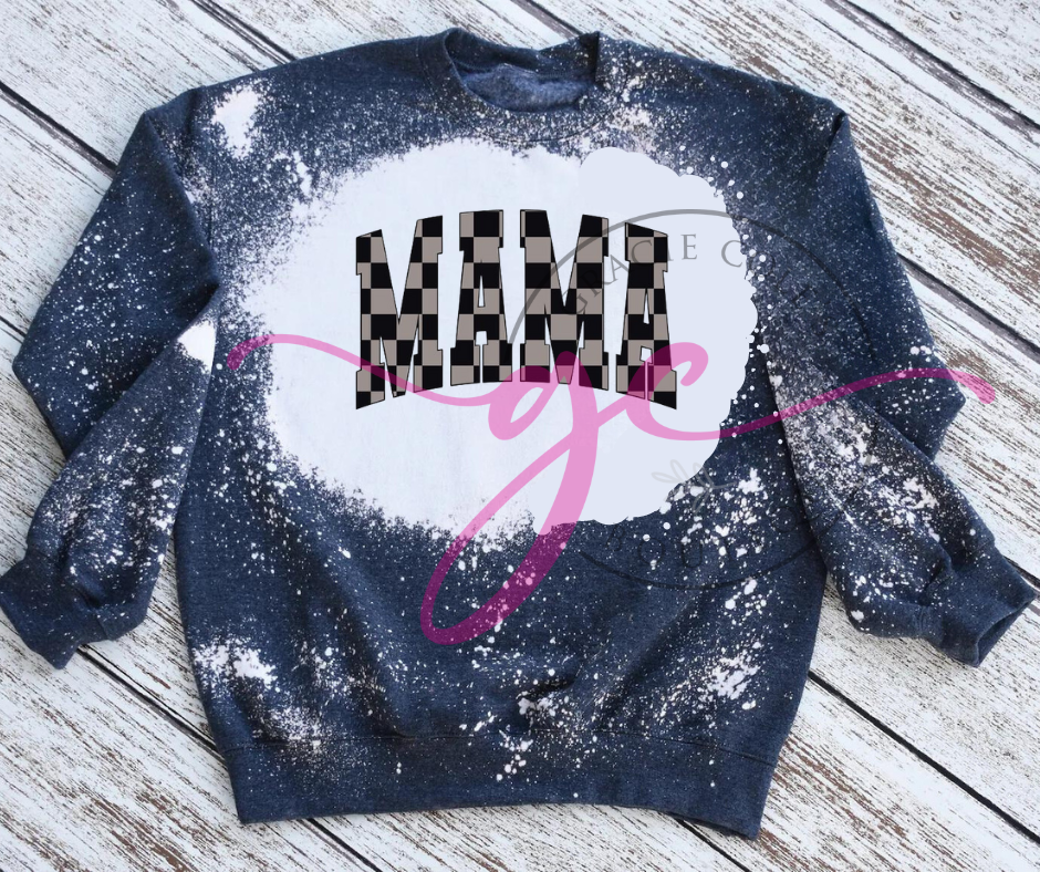 Checkered Mama Sweatshirt