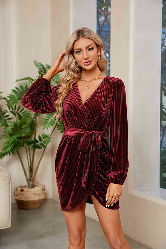 Velvet Mini Dress