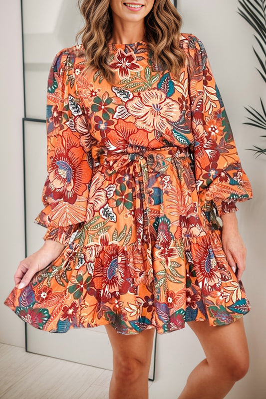 Coastal Floral Dress